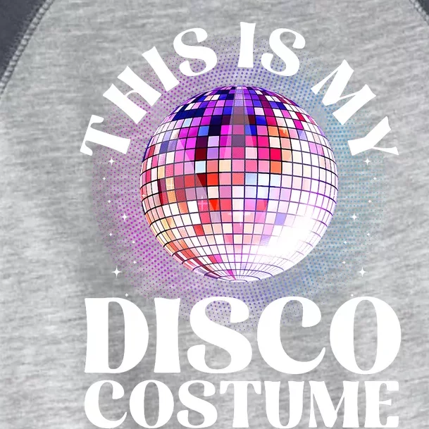 80s Disco Art 70s Ball Costume Disco Dance Toddler Fine Jersey T-Shirt