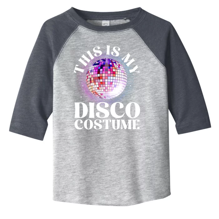 80s Disco Art 70s Ball Costume Disco Dance Toddler Fine Jersey T-Shirt