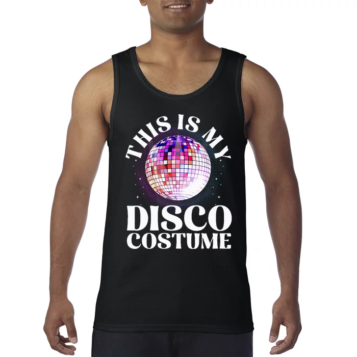 80s Disco Art 70s Ball Costume Disco Dance Tank Top