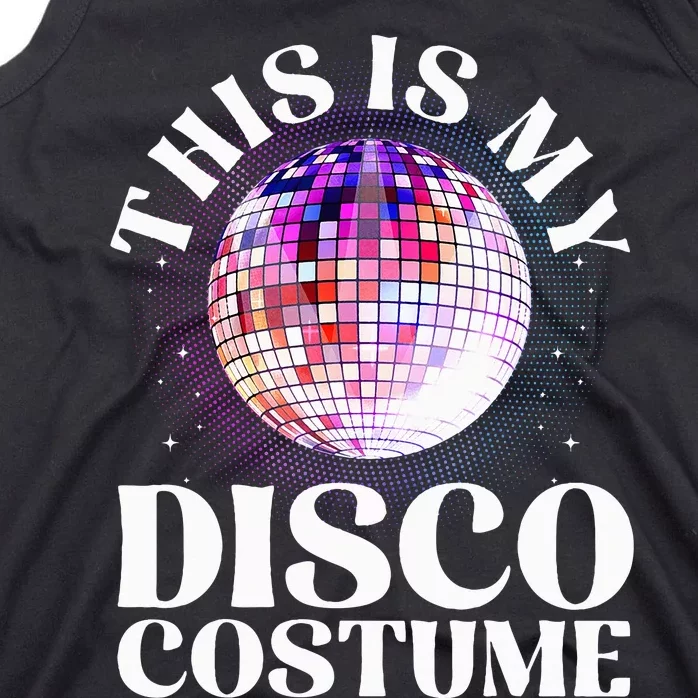 80s Disco Art 70s Ball Costume Disco Dance Tank Top