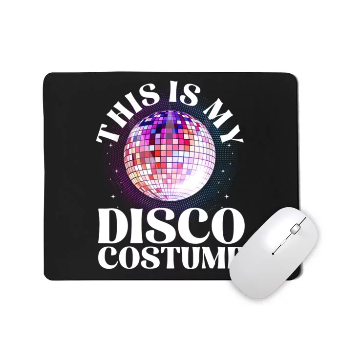 80s Disco Art 70s Ball Costume Disco Dance Mousepad