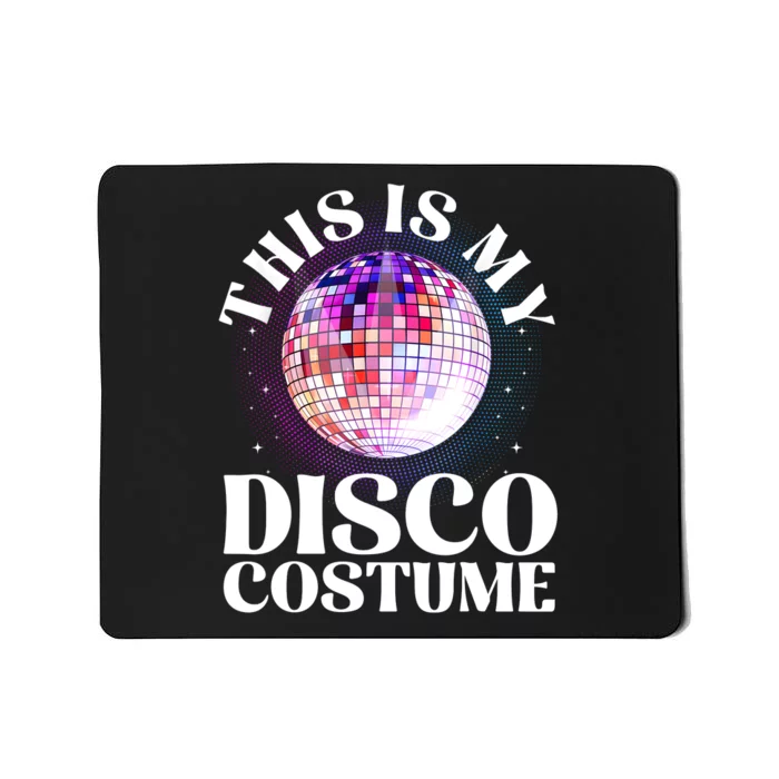 80s Disco Art 70s Ball Costume Disco Dance Mousepad