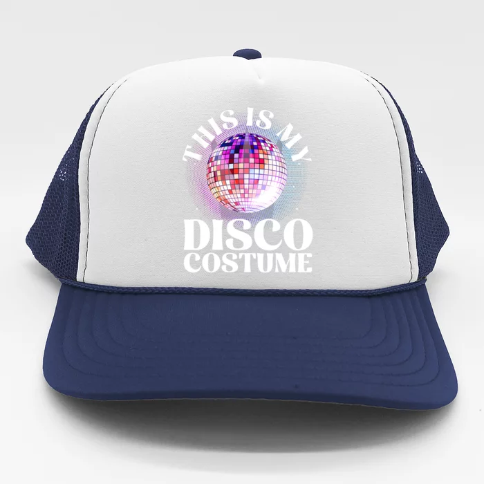 80s Disco Art 70s Ball Costume Disco Dance Trucker Hat