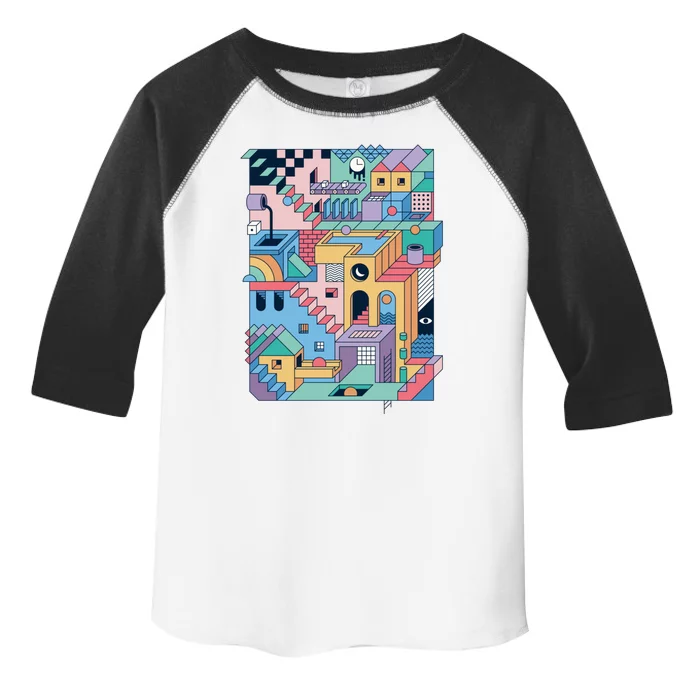 80S Escher Toddler Fine Jersey T-Shirt