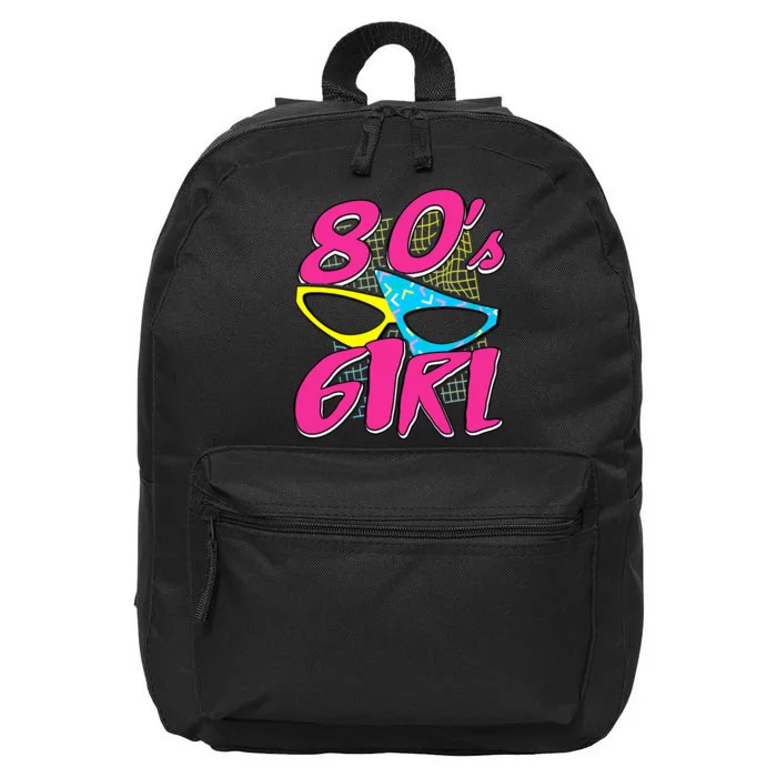 80's Girl 1980 Retro Party Costume Idea 16 in Basic Backpack