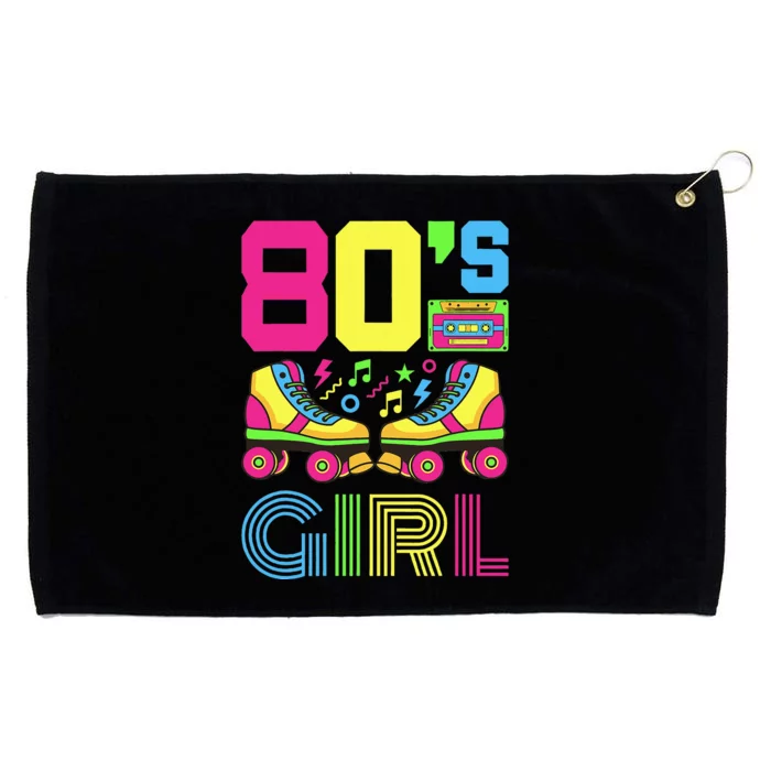 80s Girl 1980s Fashion Theme Party Outfit Eighties Grommeted Golf Towel