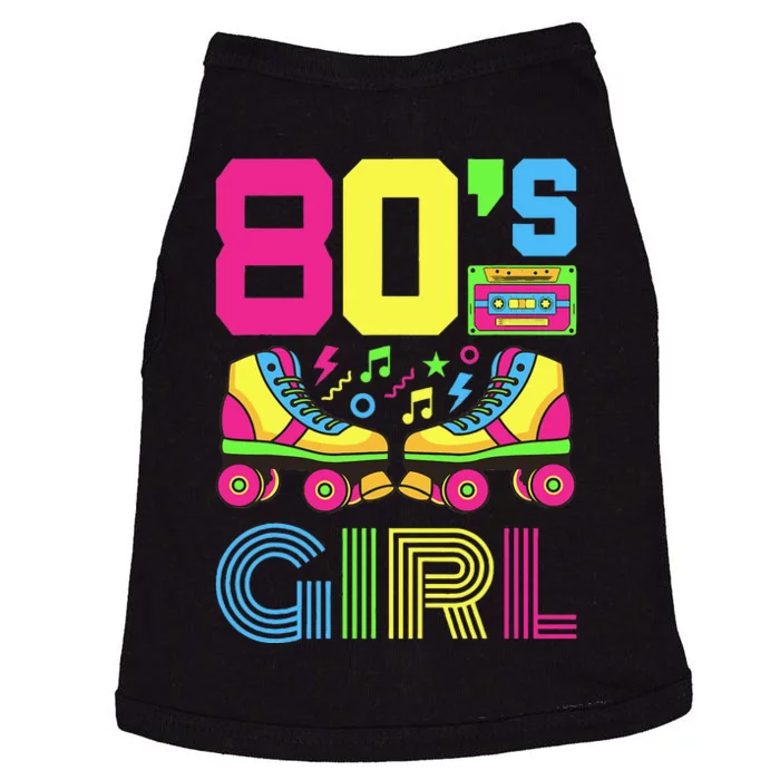 80s Girl 1980s Fashion Theme Party Outfit Eighties Doggie Tank