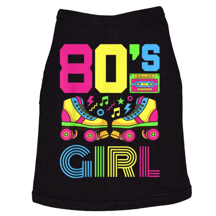 80s Girl 1980s Fashion Theme Party Outfit Eighties Costume Doggie Tank