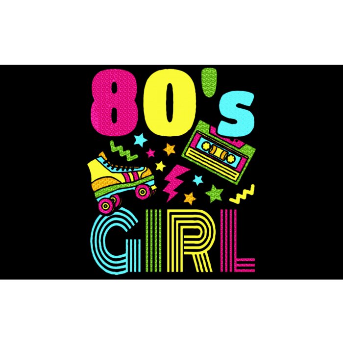 80s Girl 1980s Theme Party 80s Costume Outfit Bumper Sticker