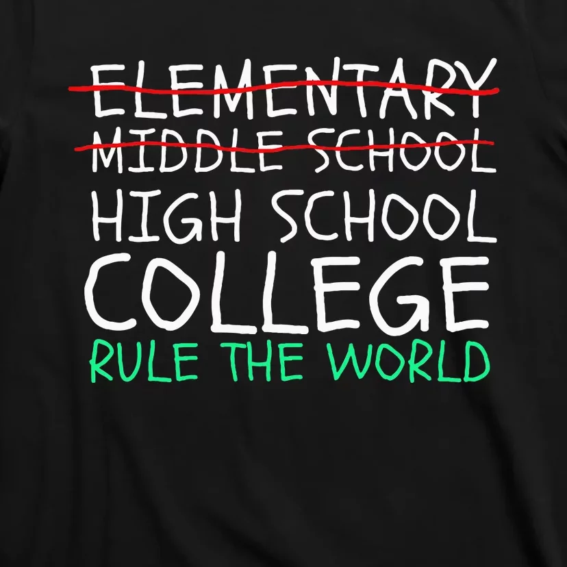 8th Grade Graduation Hilarious Middle School Memories T-Shirt