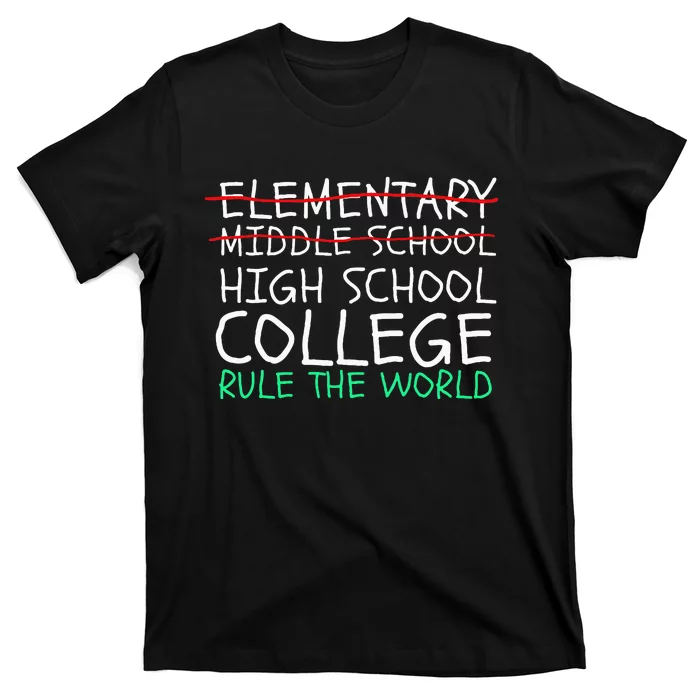 8th Grade Graduation Hilarious Middle School Memories T-Shirt