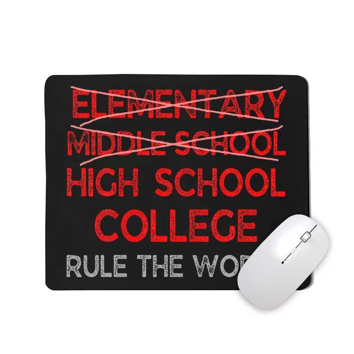 8th Grade Graduation Funny Middle School Graduation Mousepad