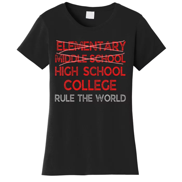 8th Grade Graduation Funny Middle School Graduation Women's T-Shirt