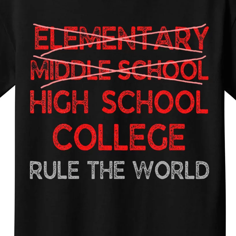 8th Grade Graduation Funny Middle School Graduation Kids T-Shirt