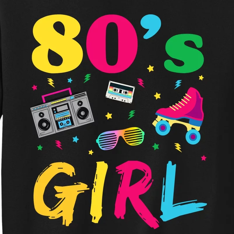 80s Girl Retro Costume Sweatshirt