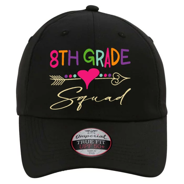 8Th Grade Squad Welcome Back To School The Original Performance Cap