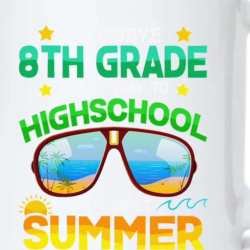 8th Grade Way To High School Grade First Summer Graduation Black Color Changing Mug