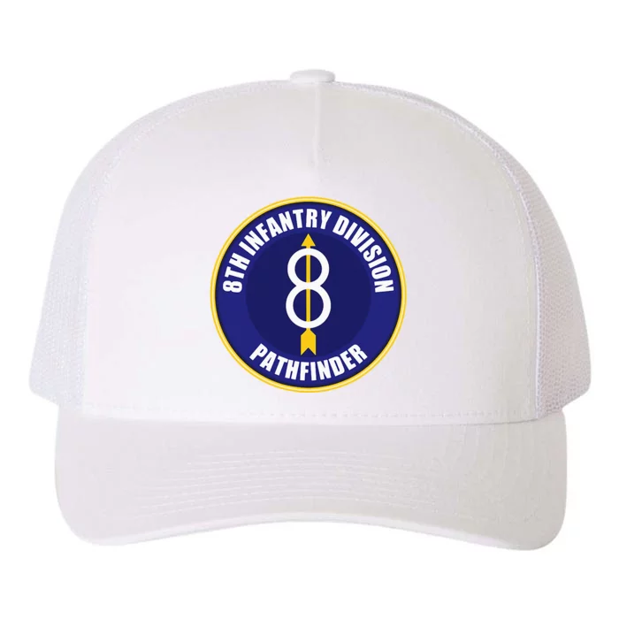 8th Infantry Division Yupoong Adult 5-Panel Trucker Hat