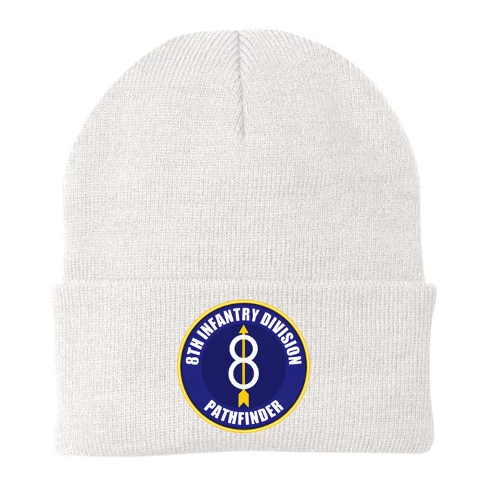 8th Infantry Division Knit Cap Winter Beanie