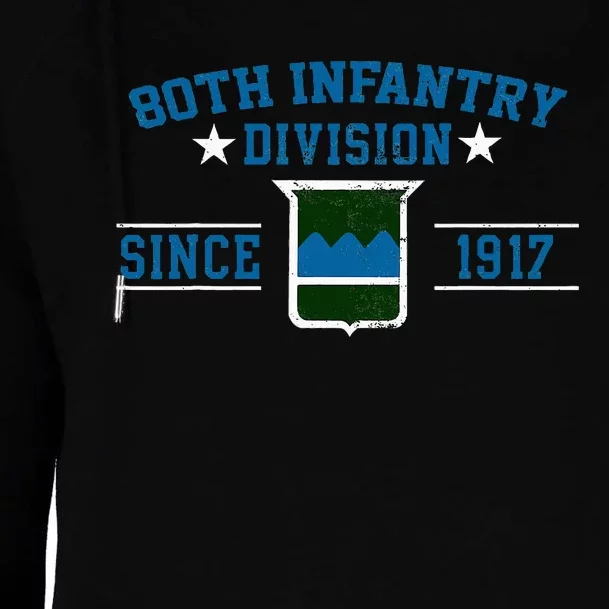 80th Infantry Division Veteran Military Father Day Christmas Womens Funnel Neck Pullover Hood