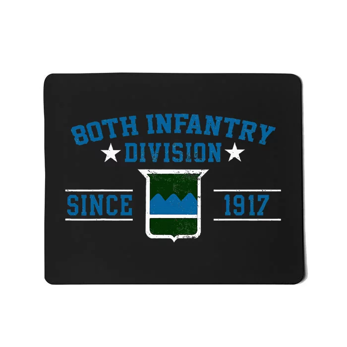 80th Infantry Division Veteran Military Father Day Christmas Mousepad