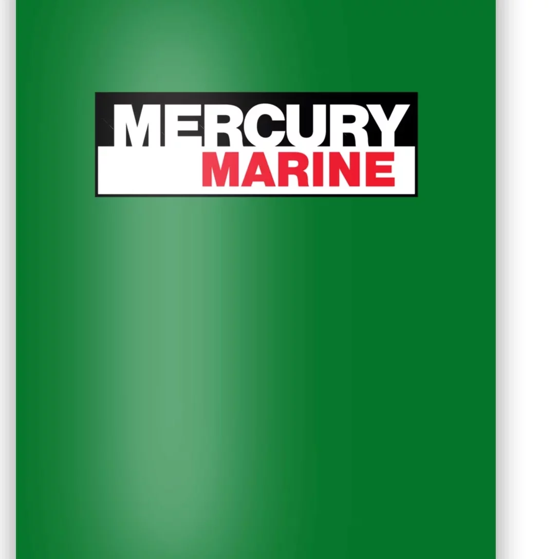 80S Kiekhaefer Mercury Marine Outboards Logo Poster