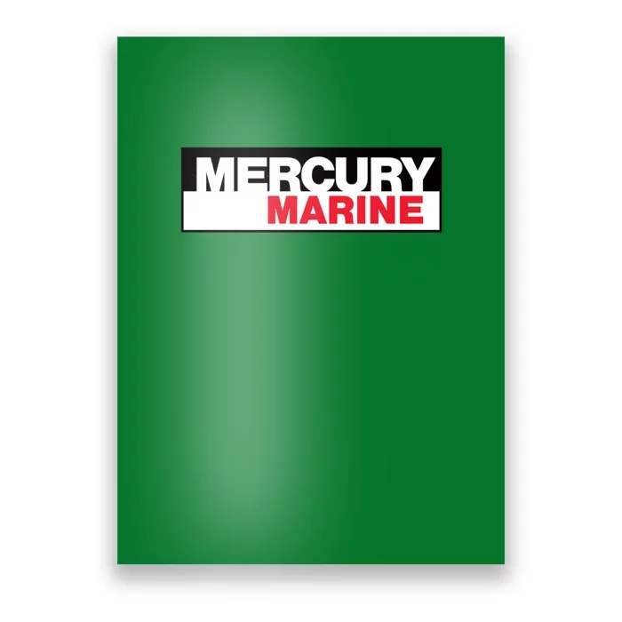 80S Kiekhaefer Mercury Marine Outboards Logo Poster