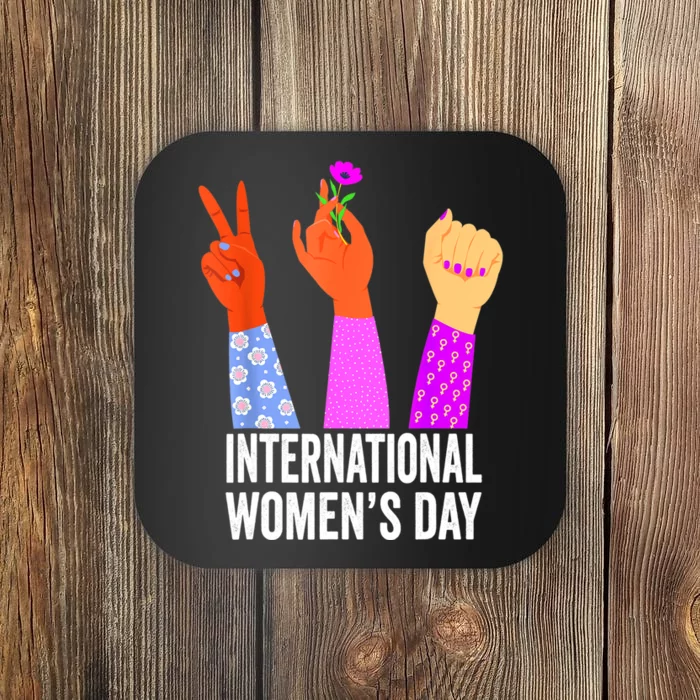 8 March Happy Womens Day International Womens Day Coaster