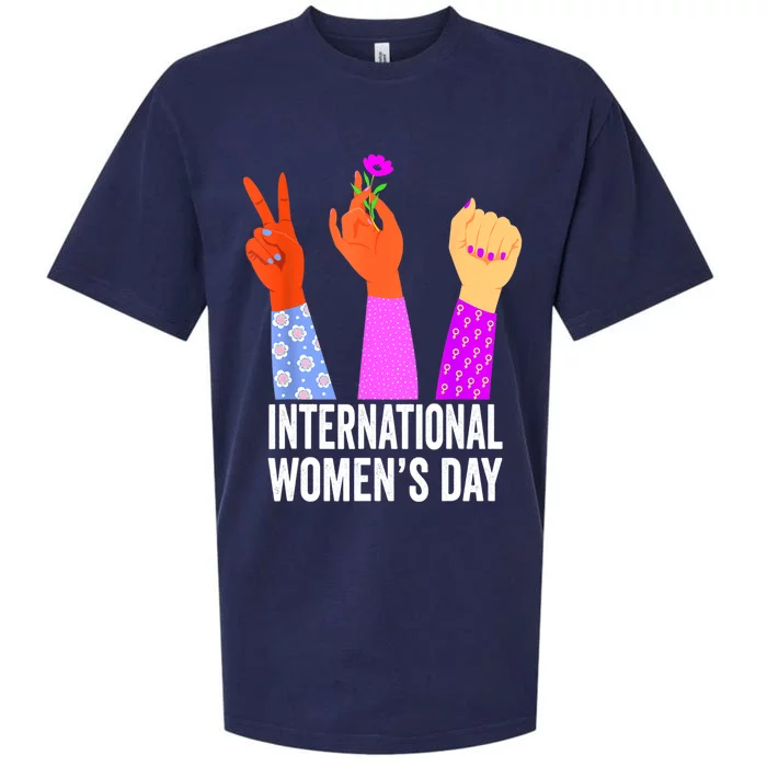 8 March Happy Womens Day International Womens Day Sueded Cloud Jersey T-Shirt