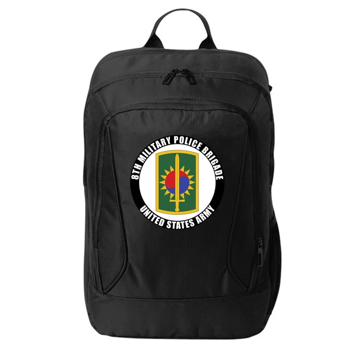 8th Military Police Brigade United States Army Veteran Gift City Backpack