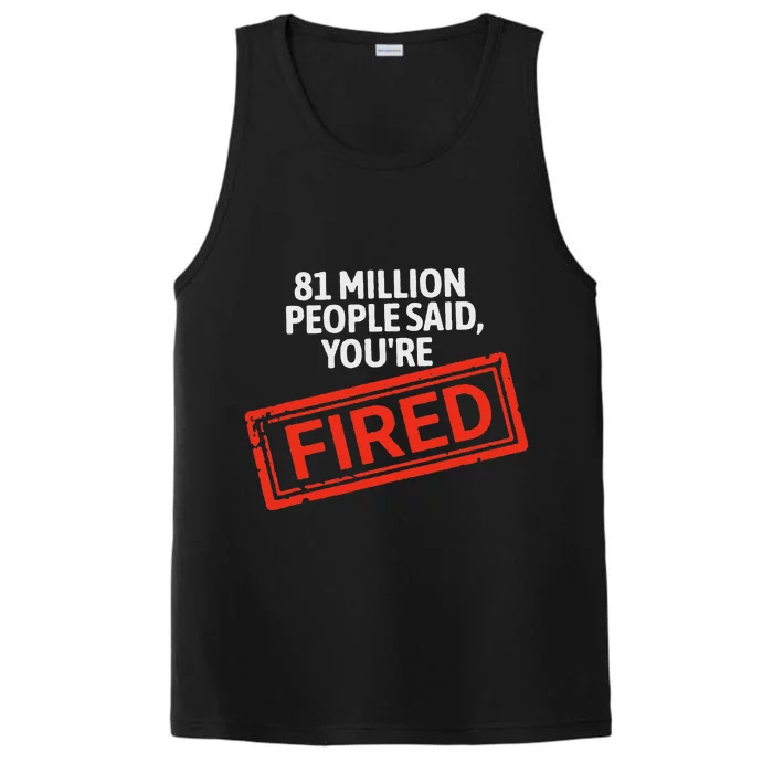 81 Million People Said YouRe Fired Harris For President Performance Tank