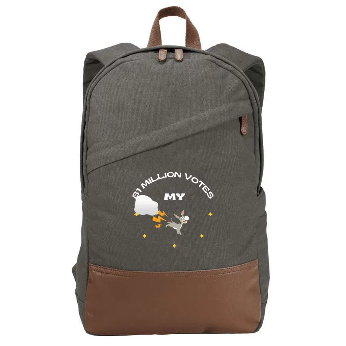 81 Million Votes Cotton Canvas Backpack