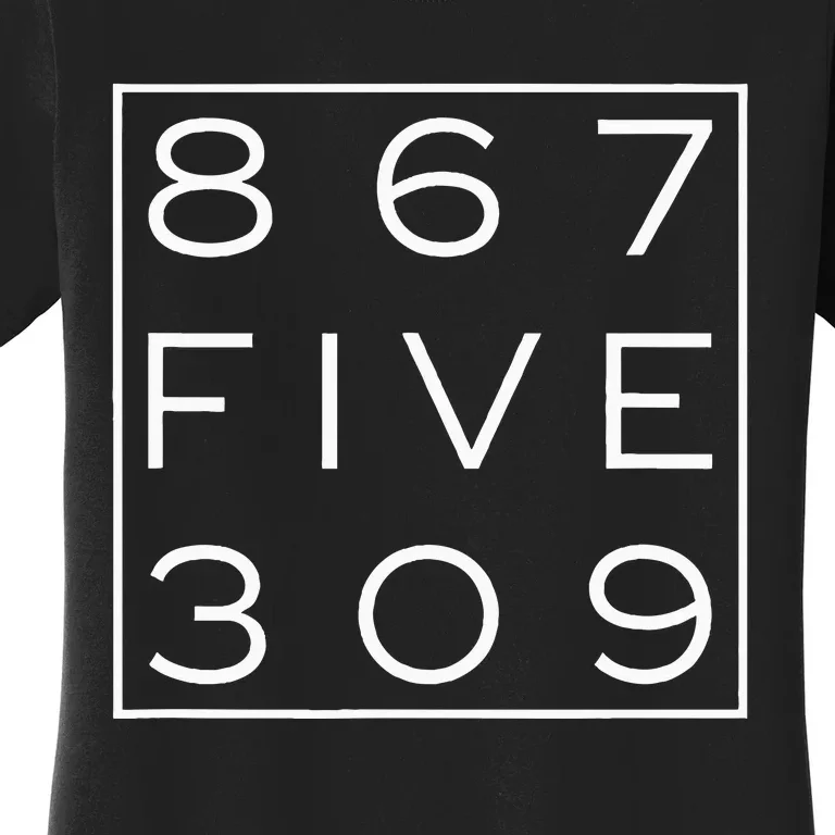 8675309 Nostalgic And Funny 80s Women's T-Shirt