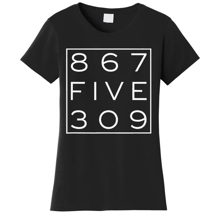 8675309 Nostalgic And Funny 80s Women's T-Shirt