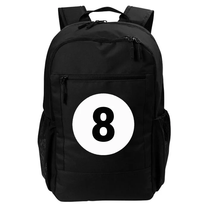 8 Pool Ball 8 Billiards Costume Halloween Group Matching Daily Commute Backpack