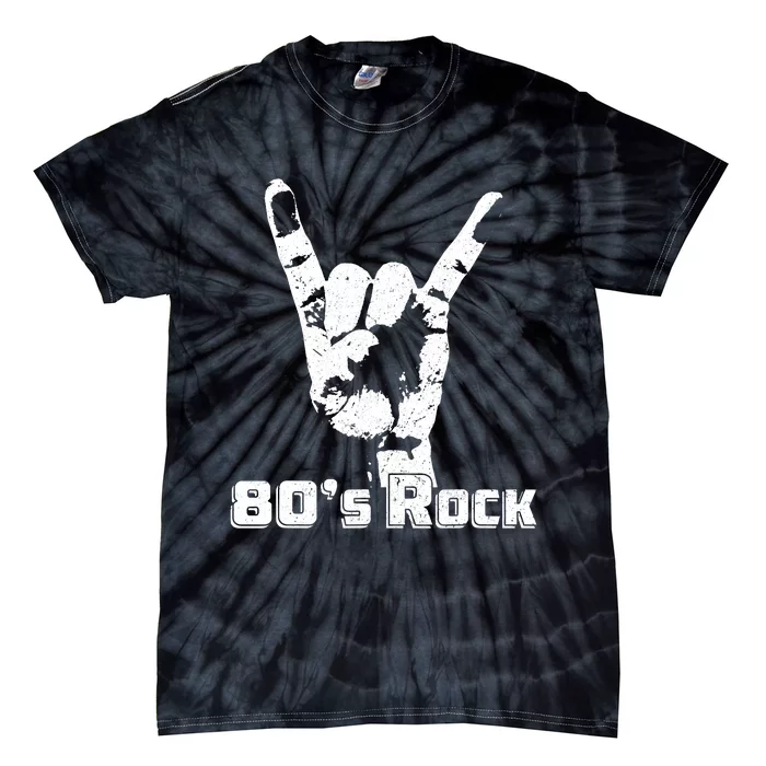 80's Rock Band Back To Retro Rock Lover Tie-Dye T-Shirt