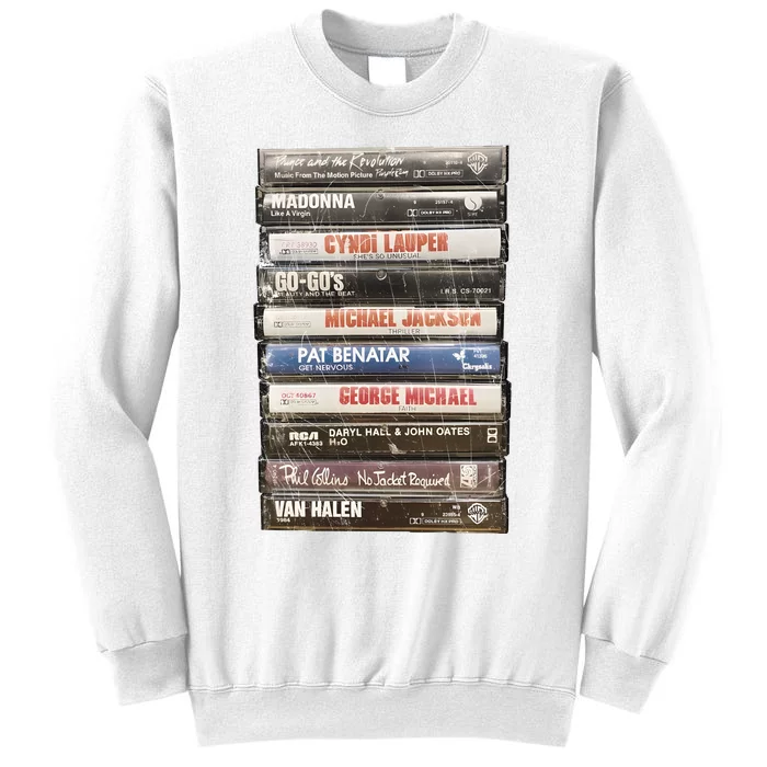 80S Rock Cassette Sweatshirt