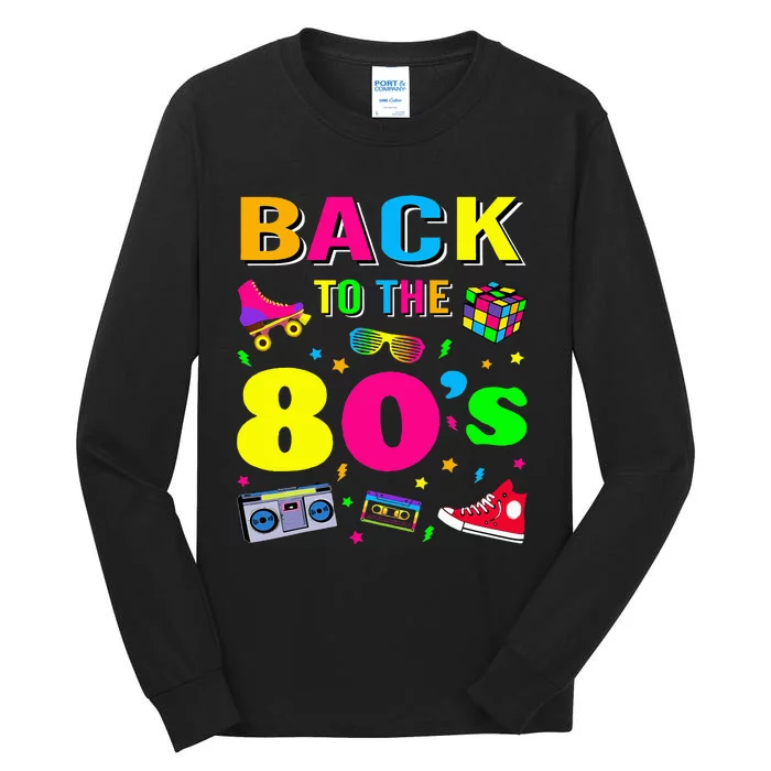 80s Retro Motto I Love 80S Tall Long Sleeve T-Shirt