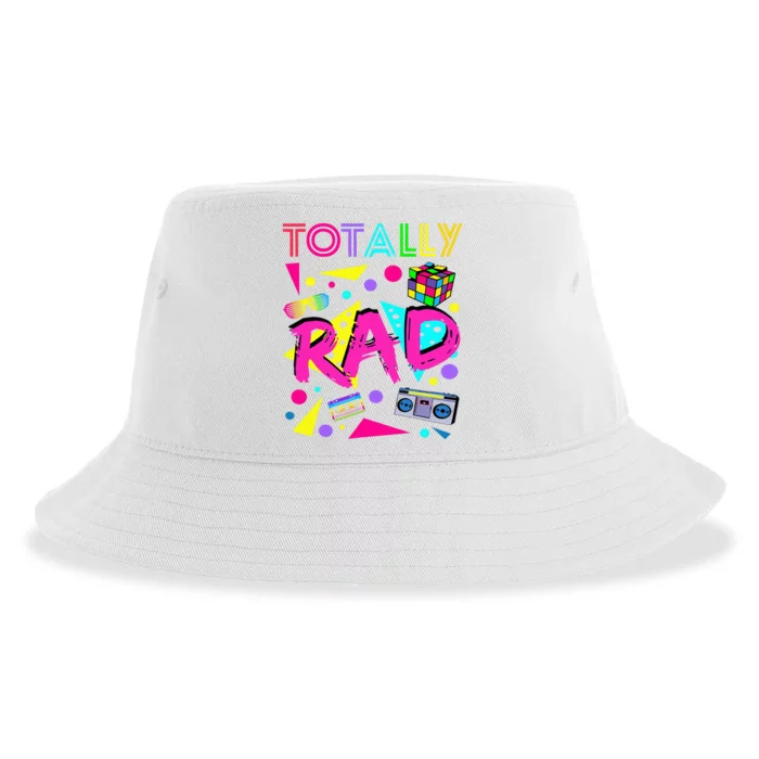 80s Retro Party Costume Outfit Sustainable Bucket Hat