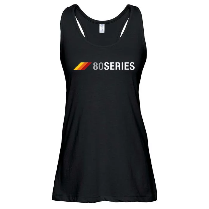 80 Series 3 Stripes Vintage Suv Fj80 Fzj80 Ladies Essential Flowy Tank