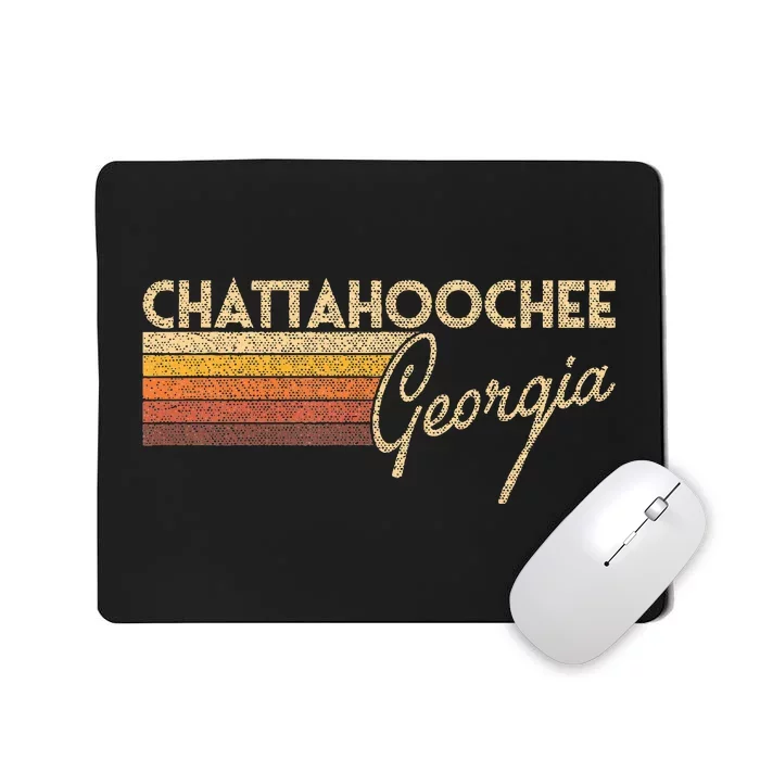 80s Style Chattahoochee Georgia Mousepad