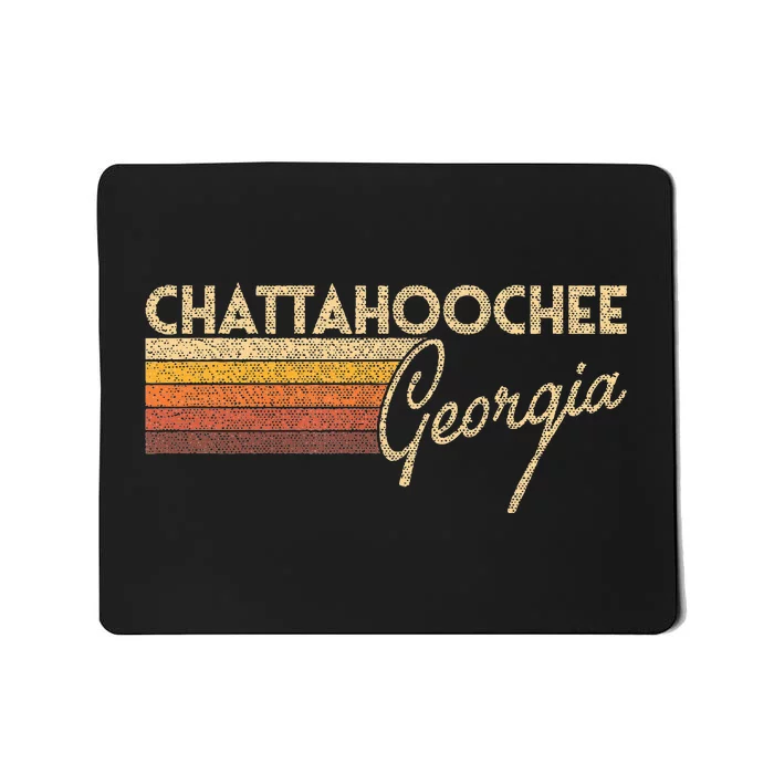 80s Style Chattahoochee Georgia Mousepad