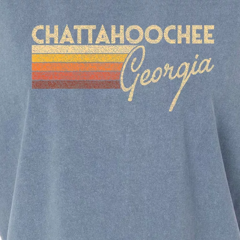 80s Style Chattahoochee Georgia Garment-Dyed Women's Muscle Tee