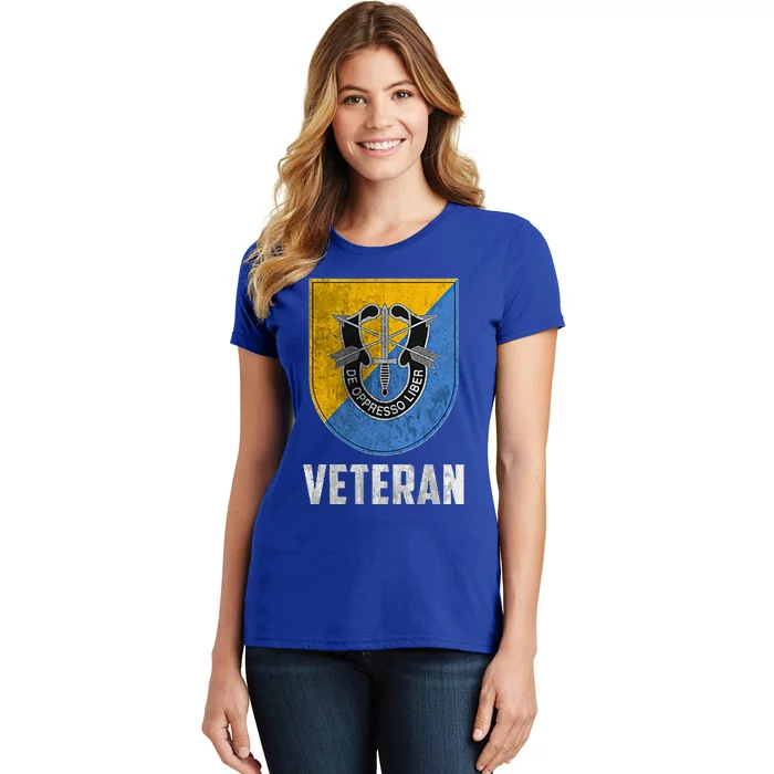 8th Special Forces Group Veteran Military Papa Xmas Women's T-Shirt