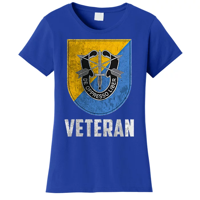 8th Special Forces Group Veteran Military Papa Xmas Women's T-Shirt