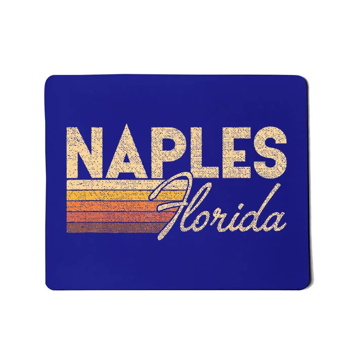 80s Style Naples Florida Mousepad