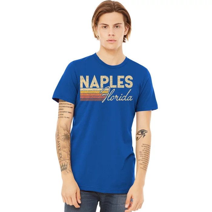 80s Style Naples Florida Premium T-Shirt