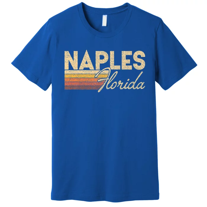 80s Style Naples Florida Premium T-Shirt