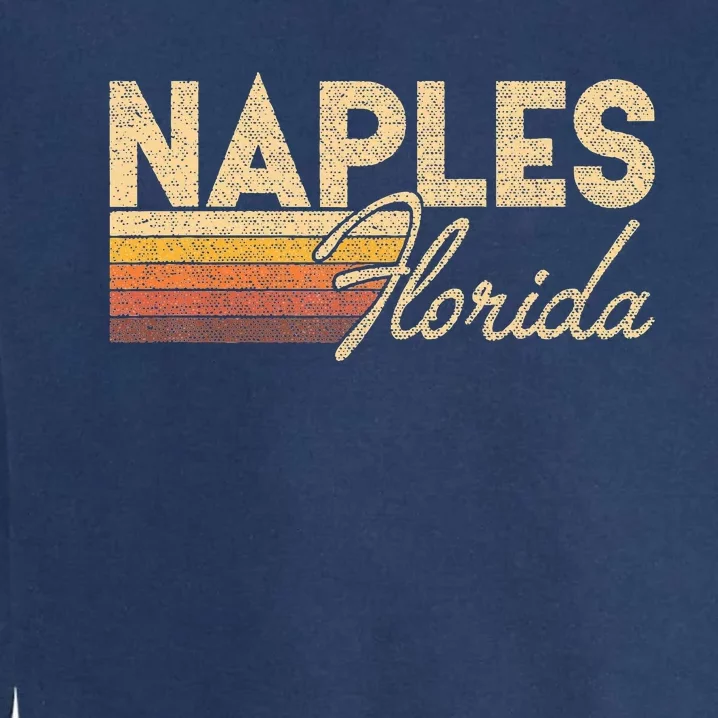 80s Style Naples Florida Garment-Dyed Sweatshirt