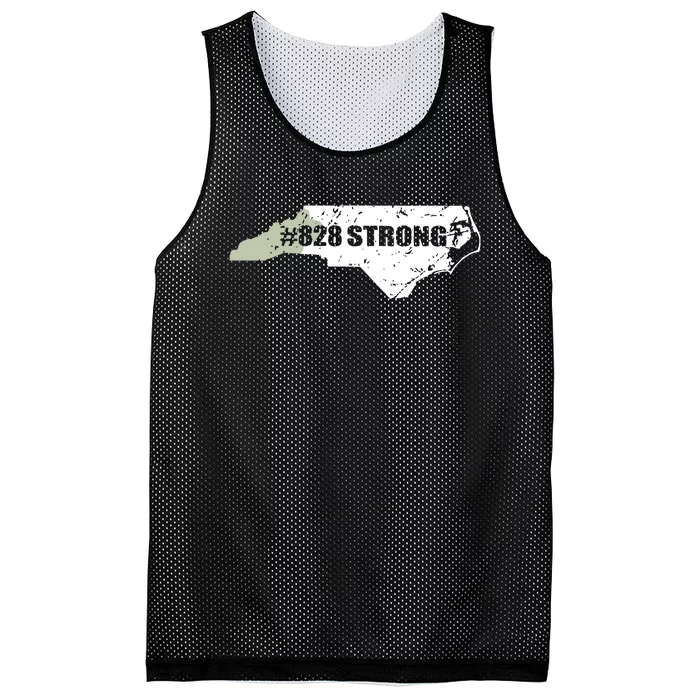 828 Strong North Carolina Hurricane Relief Awareness Mesh Reversible Basketball Jersey Tank